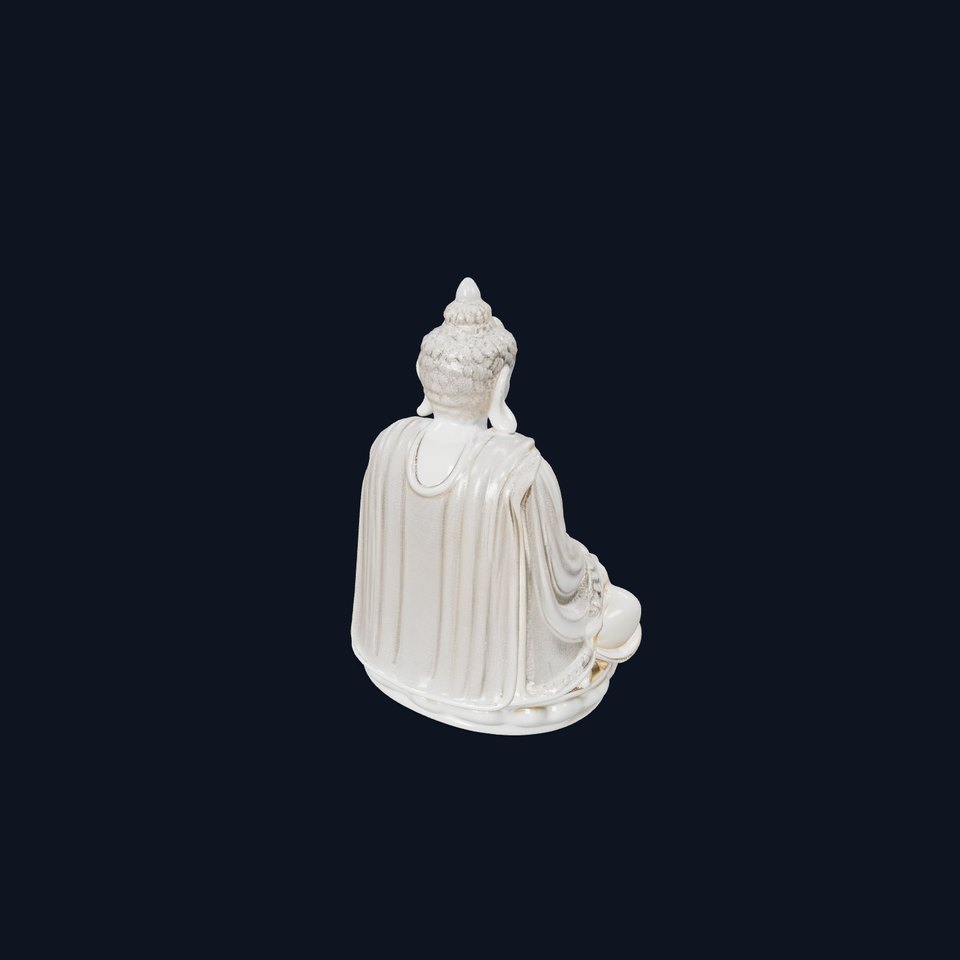 Ivory Buddha Sculpture model pack